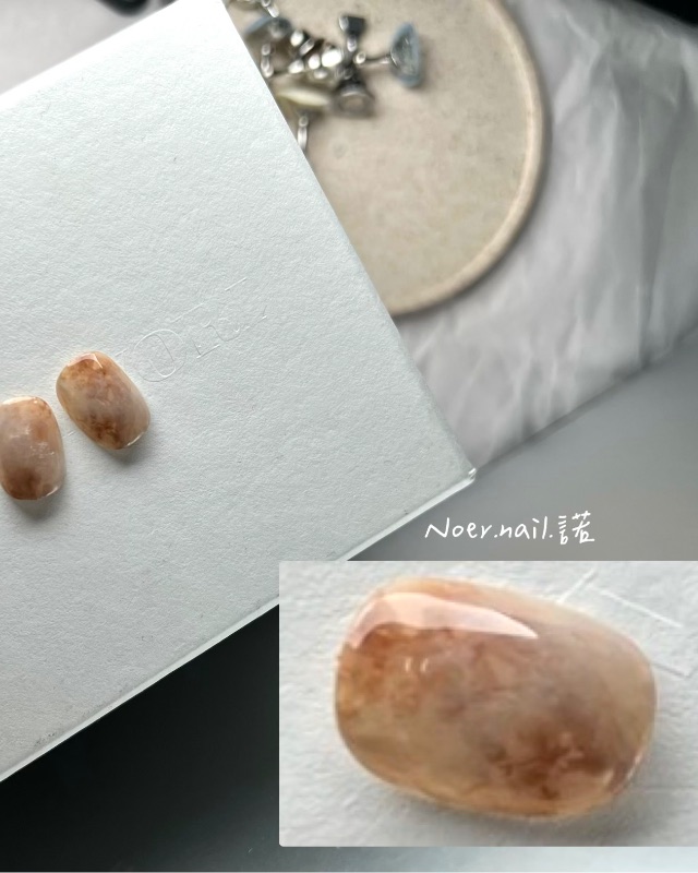 《晴：岩》，美甲作品照片 5