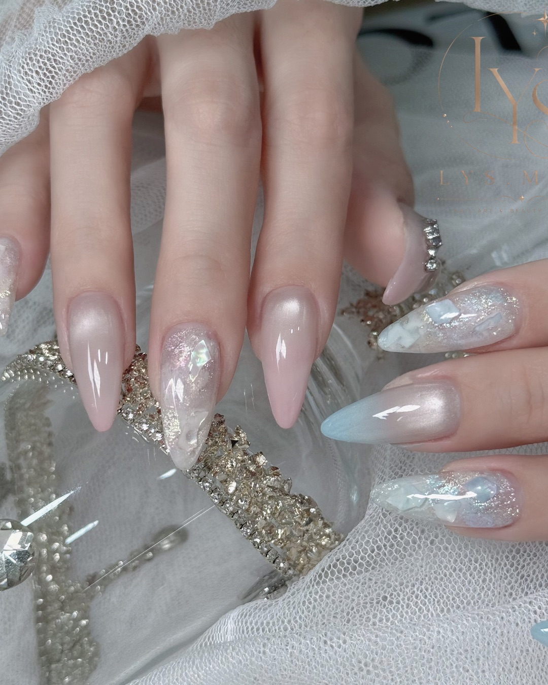 醋酸鴛鴦✨，美甲作品