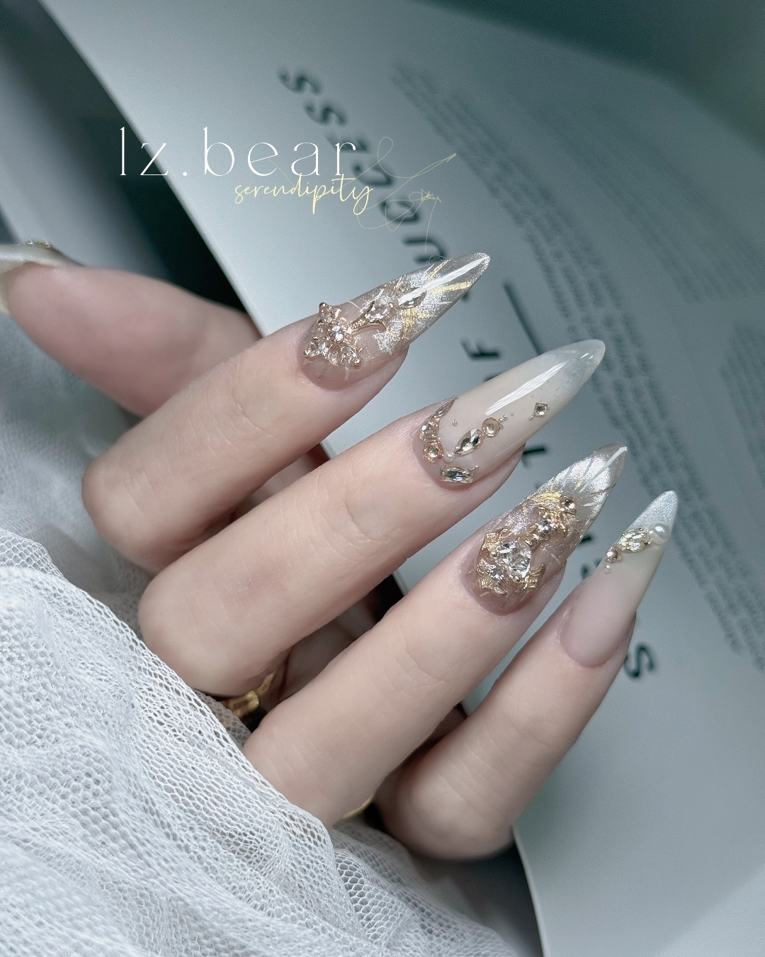 聖域聖光✨，美甲作品