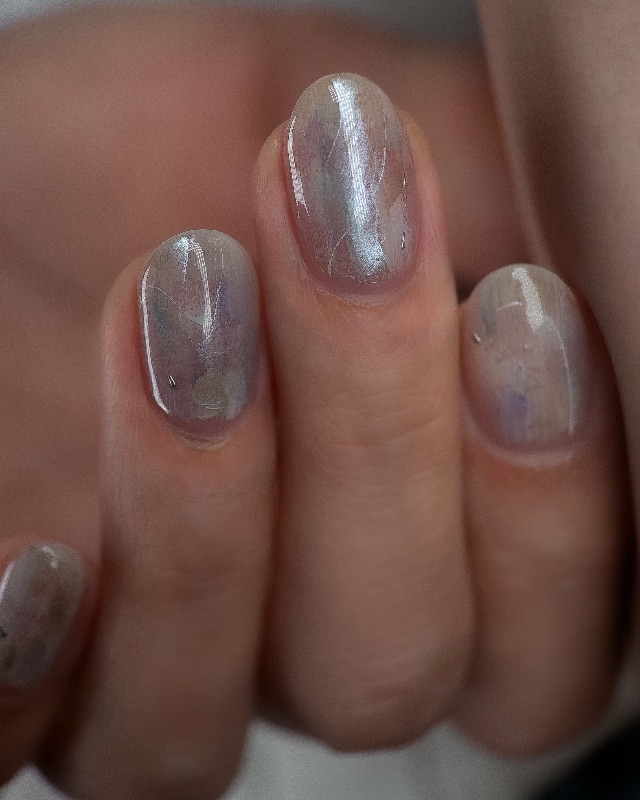 莫內花園，美甲作品