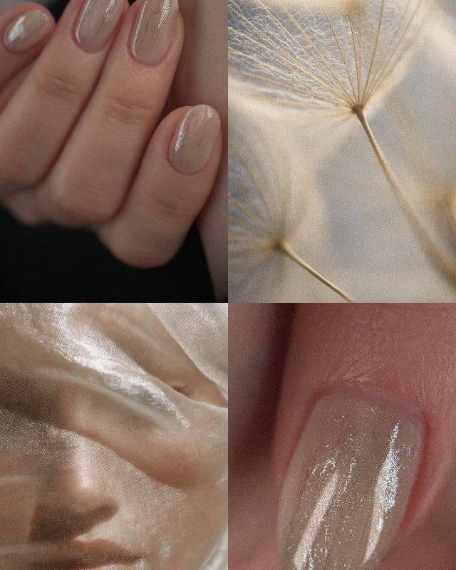 金紗，美甲作品