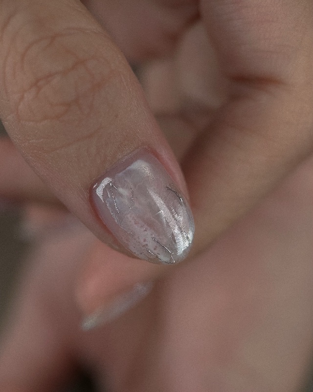 Pink Silver，美甲作品照片 3
