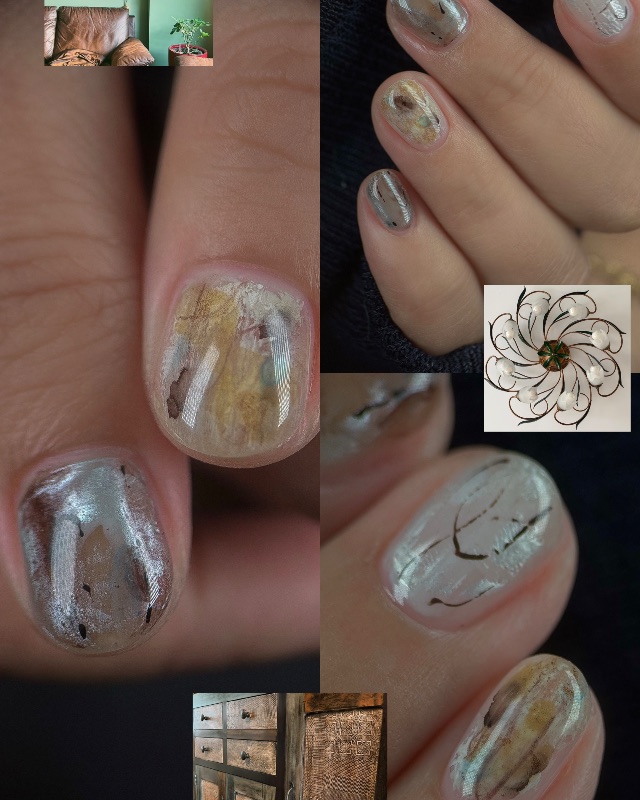 阿姨的家，美甲作品