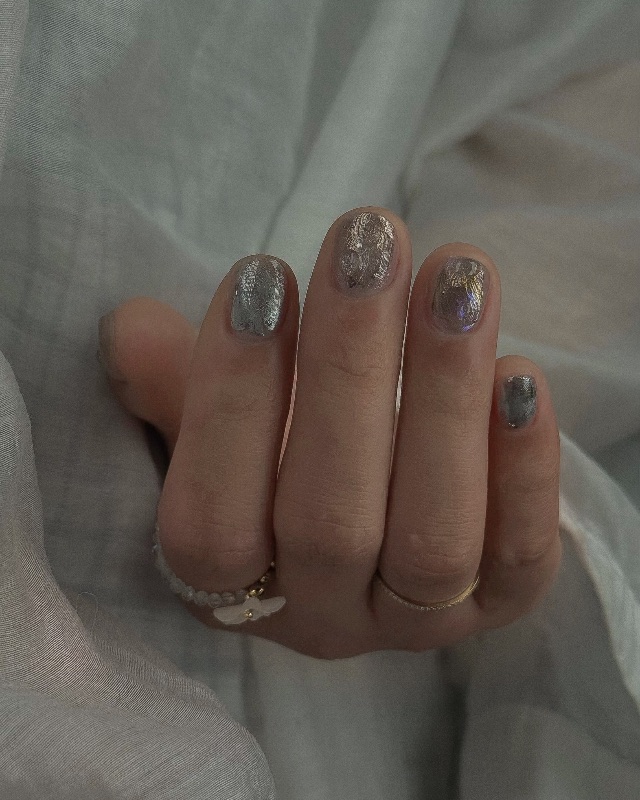 夜雨，美甲作品照片 3