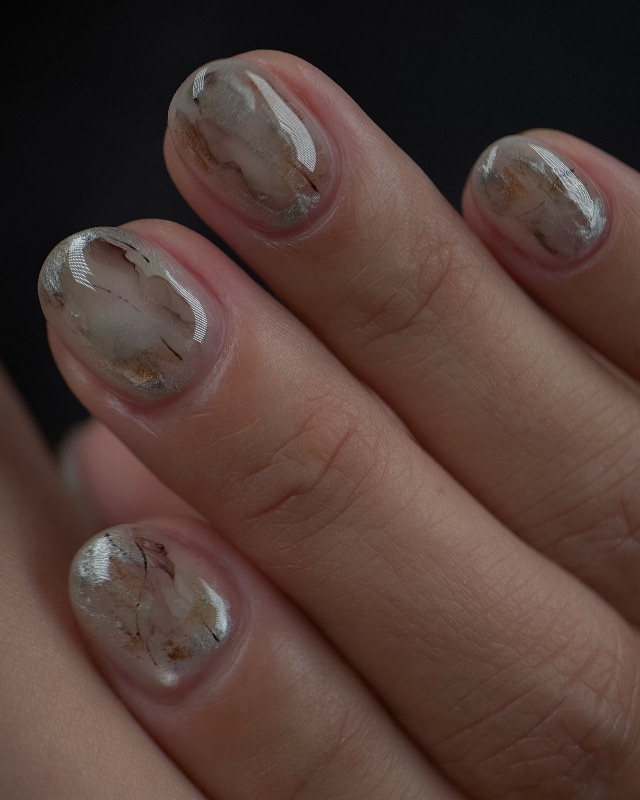 Earth Tone，美甲作品照片 3