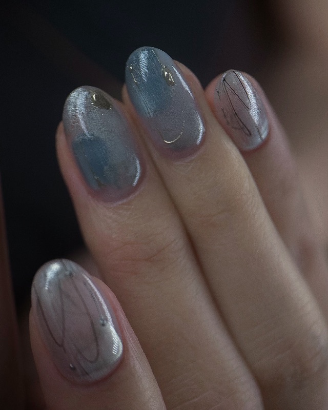 Metal Bonding，美甲作品照片 4
