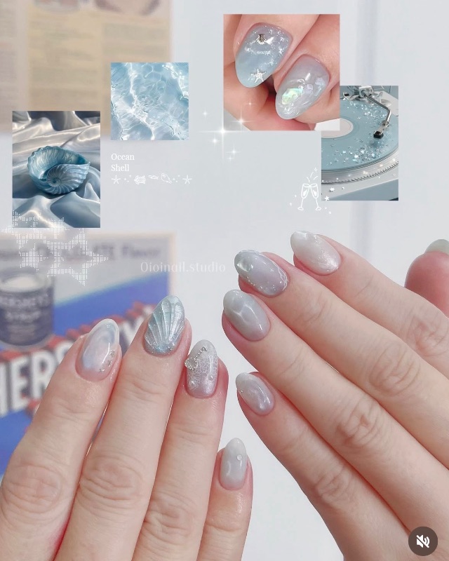海之聲🐚,美甲作品