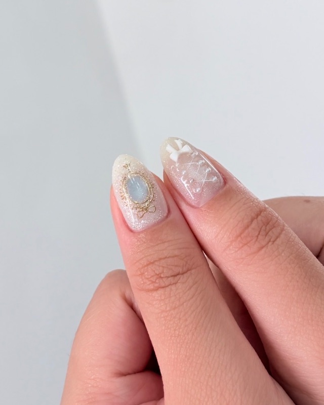 王國精靈🧚🏻‍♀️，美甲作品照片 2