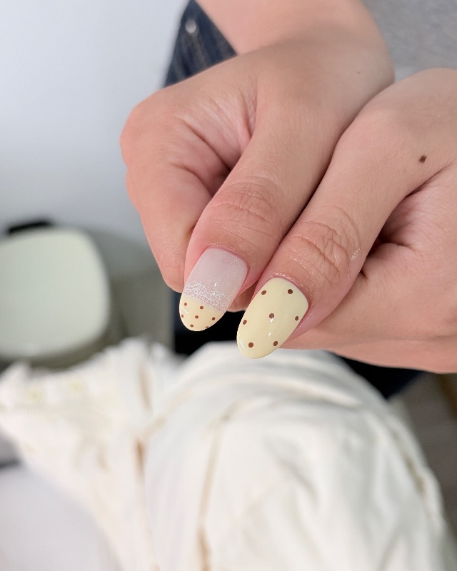 蜂蜜奶油🧈，美甲作品照片 2
