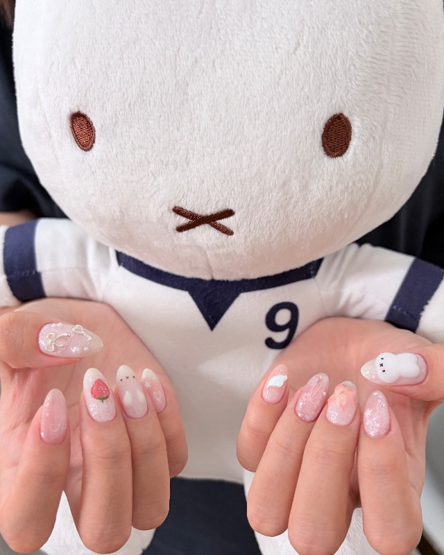 戀愛米菲🐰,美甲作品