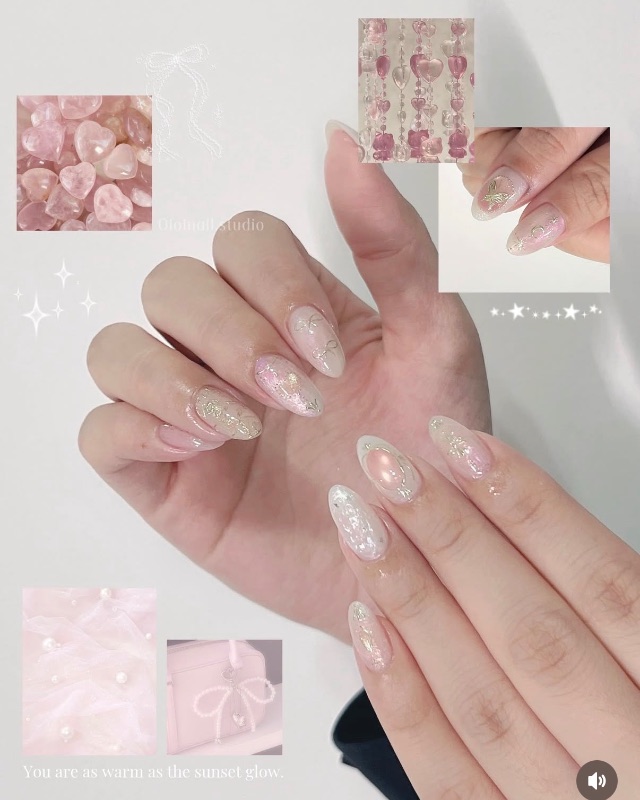 蝴蝶公主👑,美甲作品