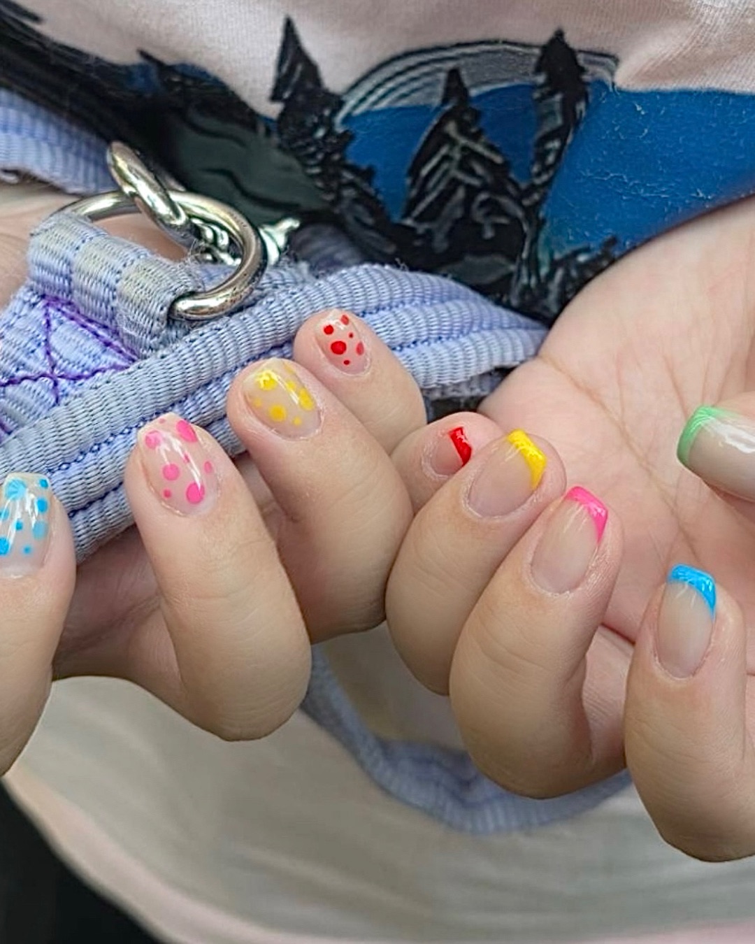 多巴胺🌈，美甲作品