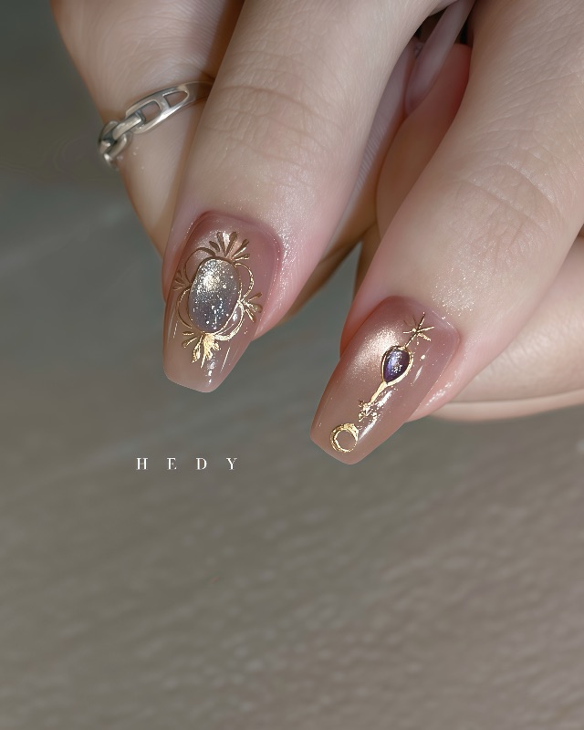 星辰之境✨，美甲作品照片 2