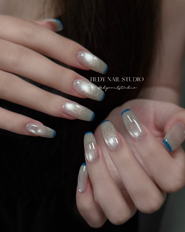 白開水💙,美甲作品