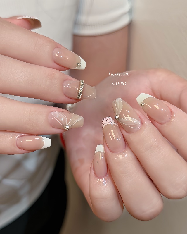 婚禮美甲💍，美甲作品照片 2