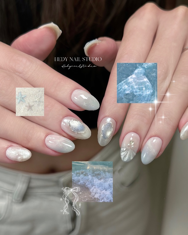 海星日記.‎˖٭📖，美甲作品