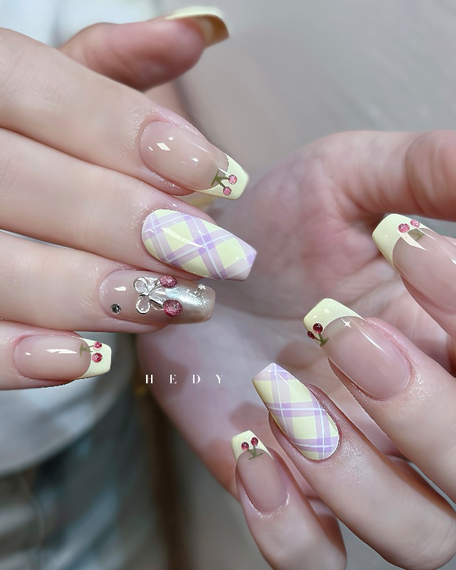 夏日小雞黃🐤💛,美甲作品