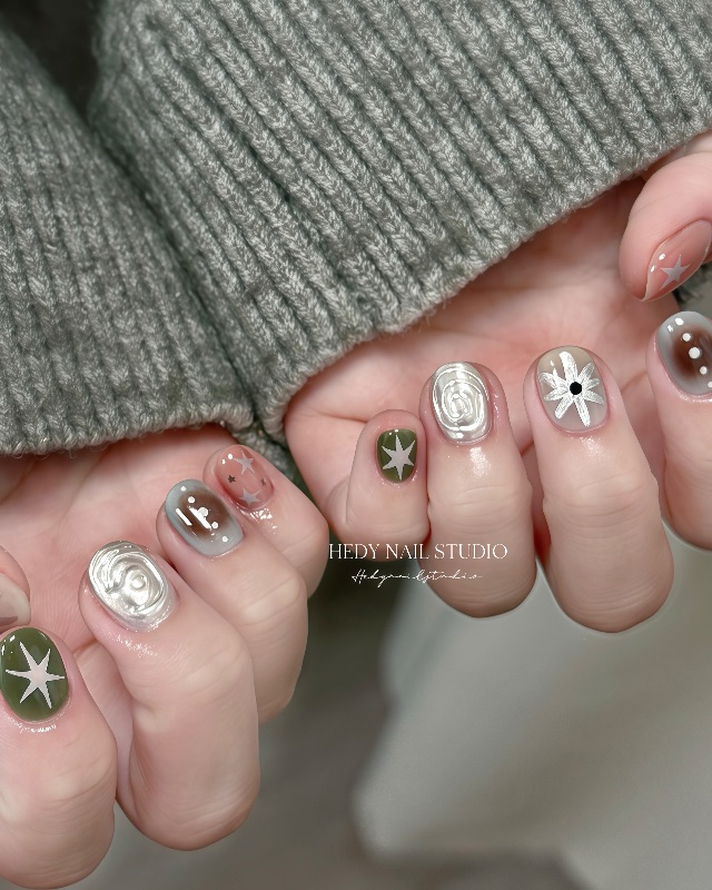 小眾美甲💅🏻,美甲作品