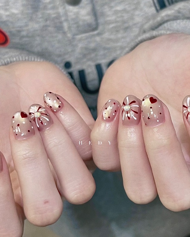 心似煙火🎆，美甲作品