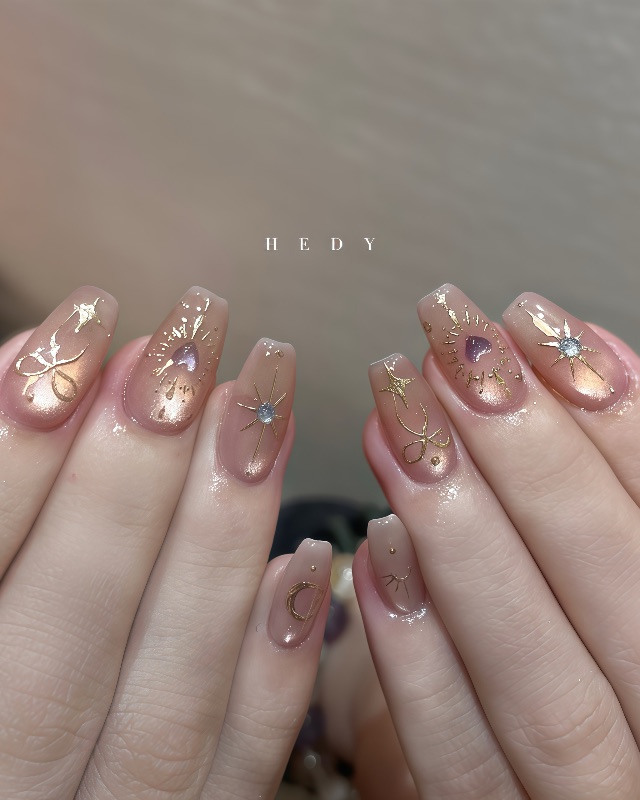 星辰之境✨，美甲作品