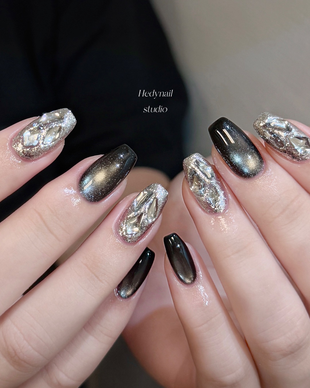 滿鑽美甲💅🏻，美甲作品