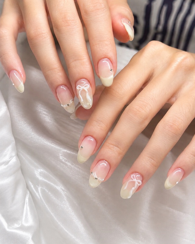 緞帶蝴蝶🎀仙仙款，美甲作品