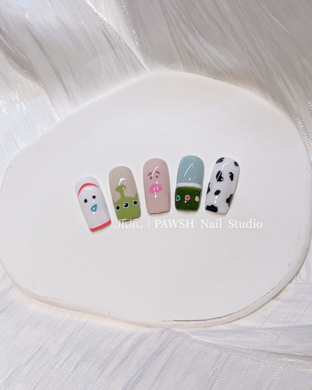 一輩子的好朋友，美甲作品