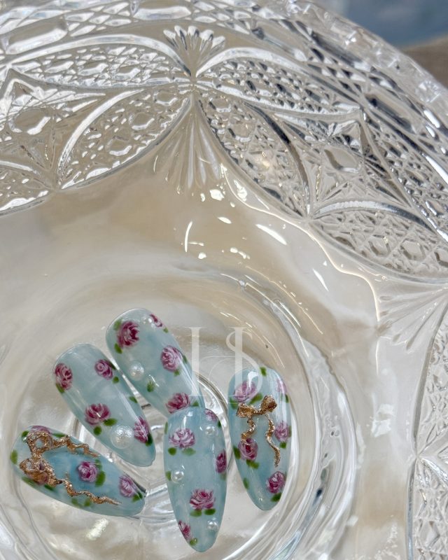 玫瑰花園，美甲作品照片 2