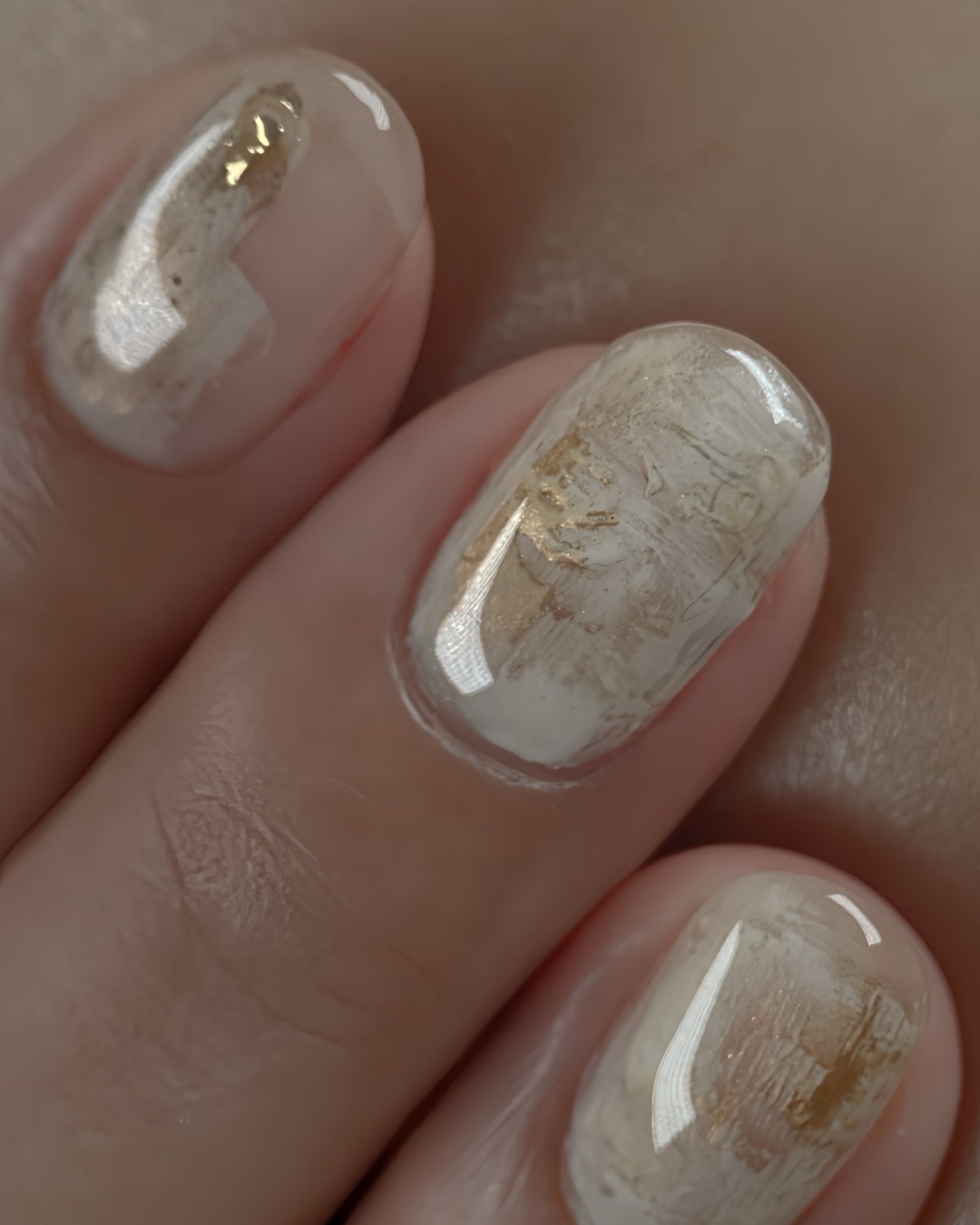 砂壁的呢喃，美甲作品