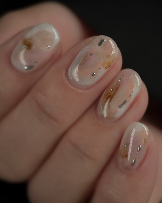 日本瓷碗，美甲作品照片 4