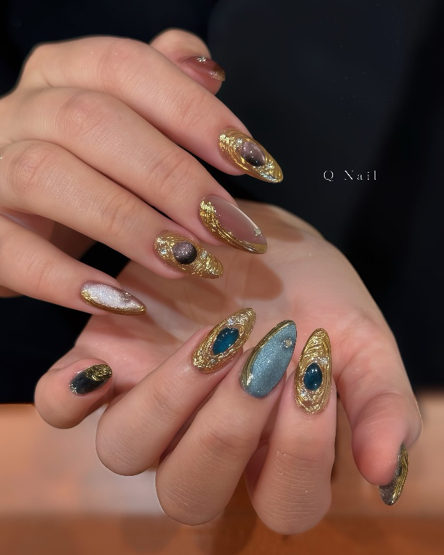 布契拉提💎，美甲作品