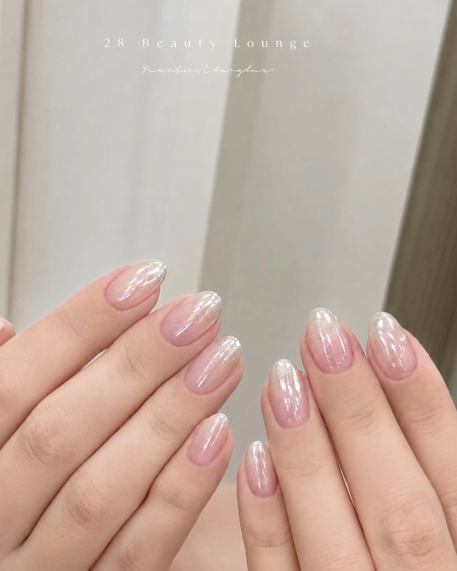 ⊹₊天空之境漸層,美甲作品