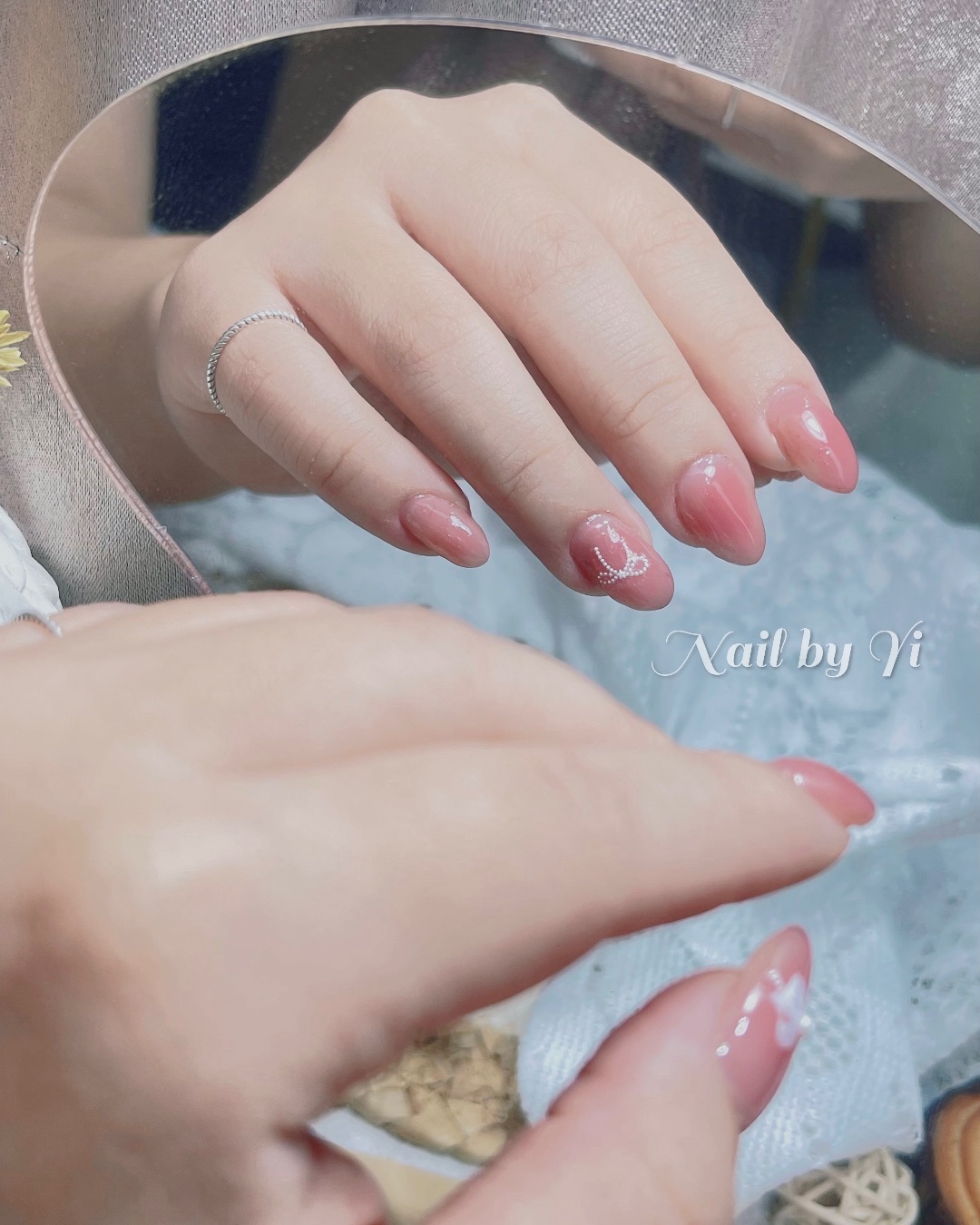 微醺愛戀💓，美甲作品