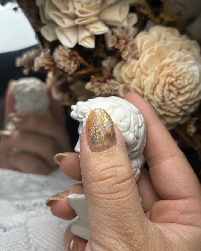 流金沙，美甲作品照片 3