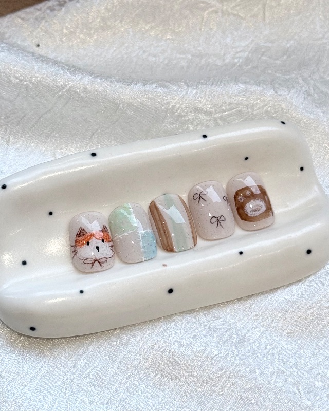 𝐀-𝟎𝟓，美甲作品