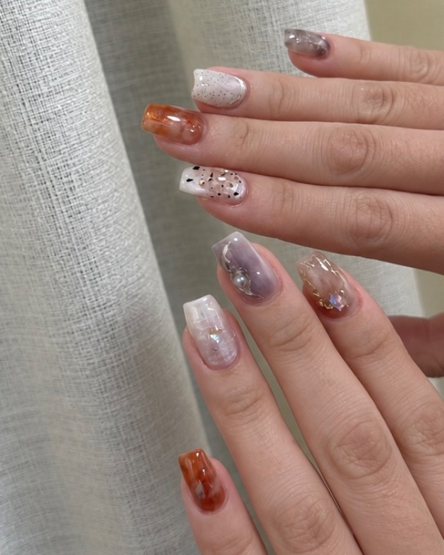 暮色私藏,美甲作品