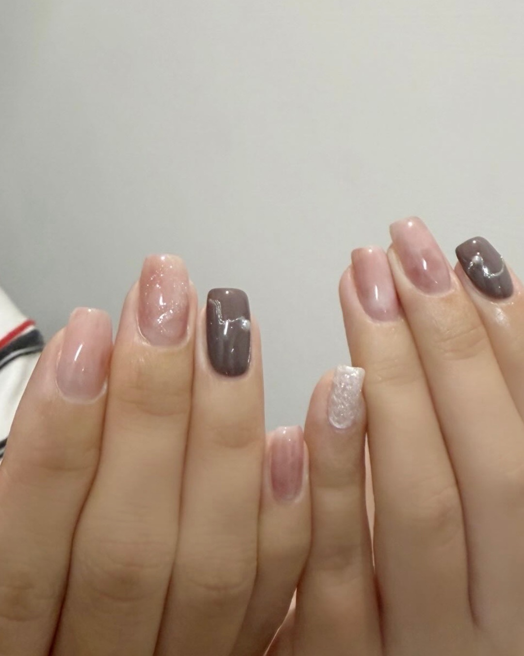 可可摩卡，美甲作品