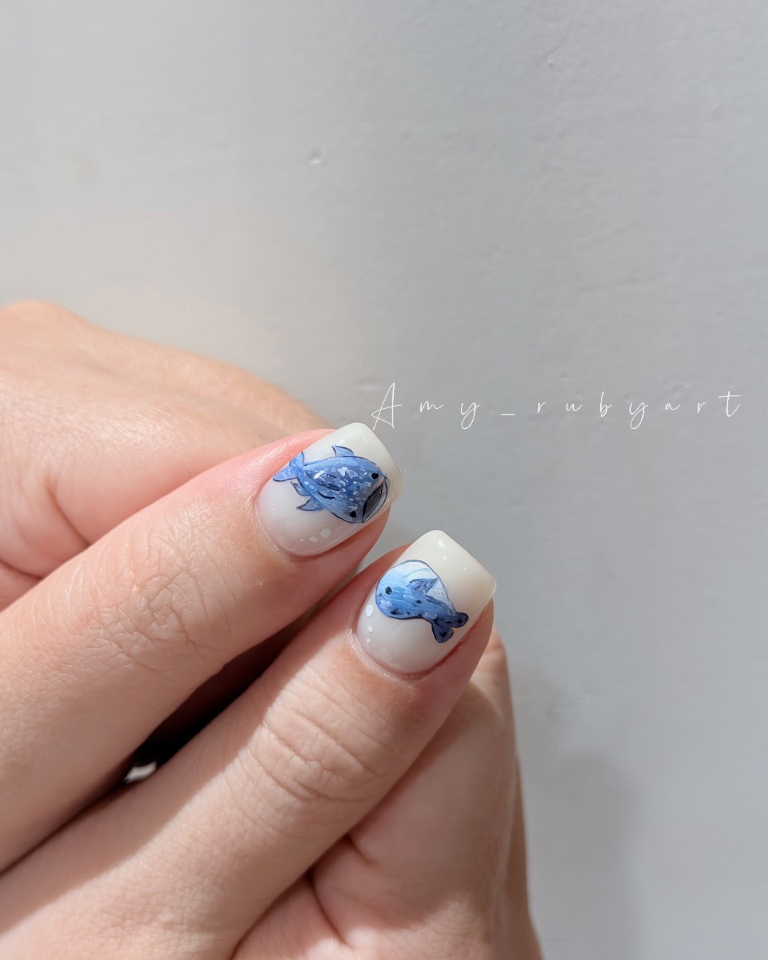 海洋奇緣🫧，美甲作品