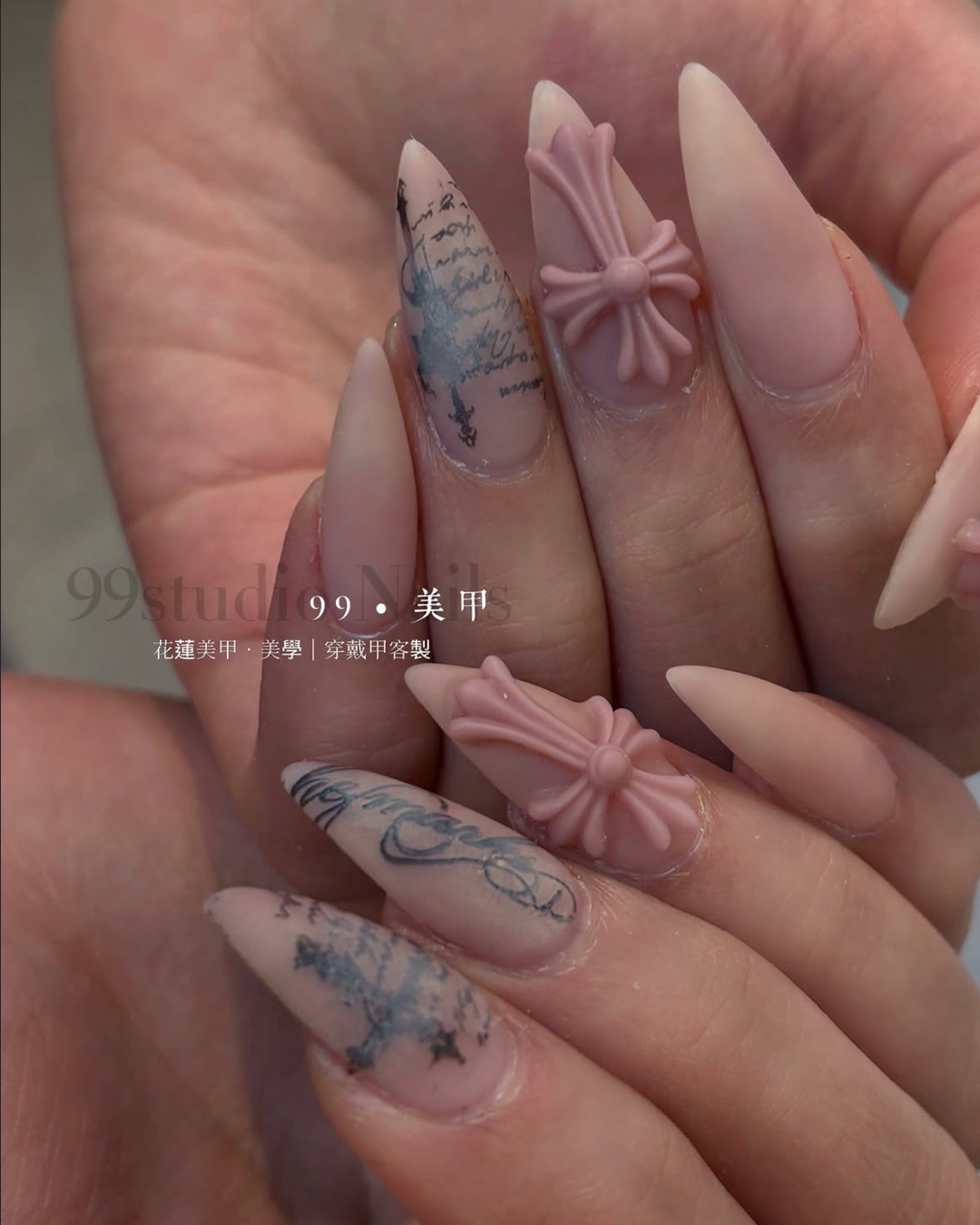 刷舊_磨砂，美甲作品