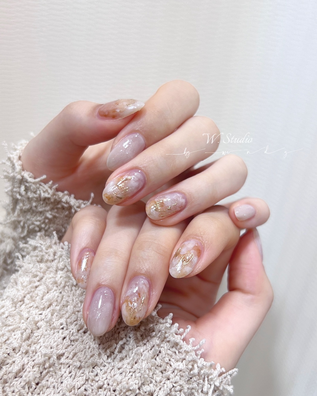 ㅣ暮光琥珀，美甲作品