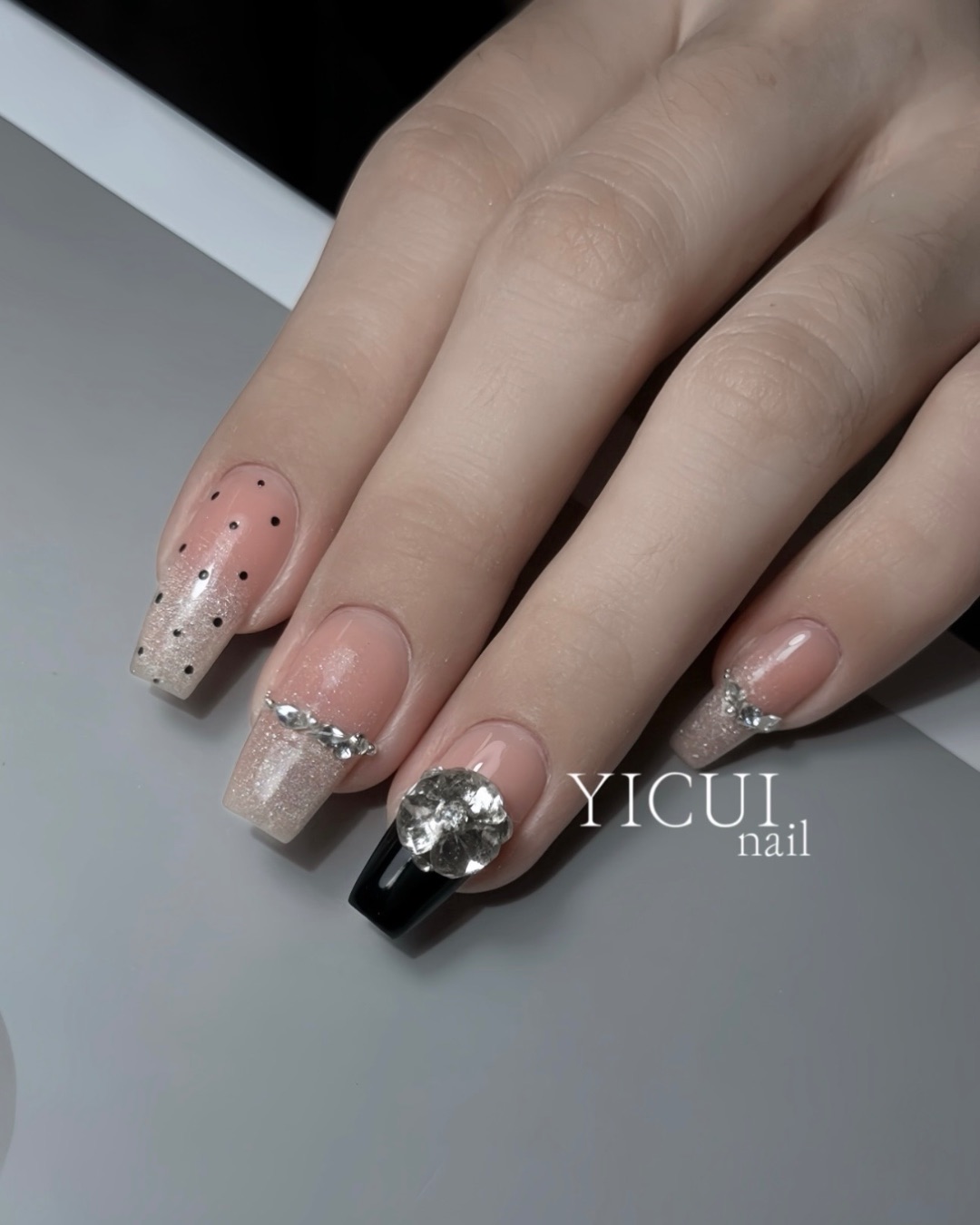 排鑽美甲，美甲作品