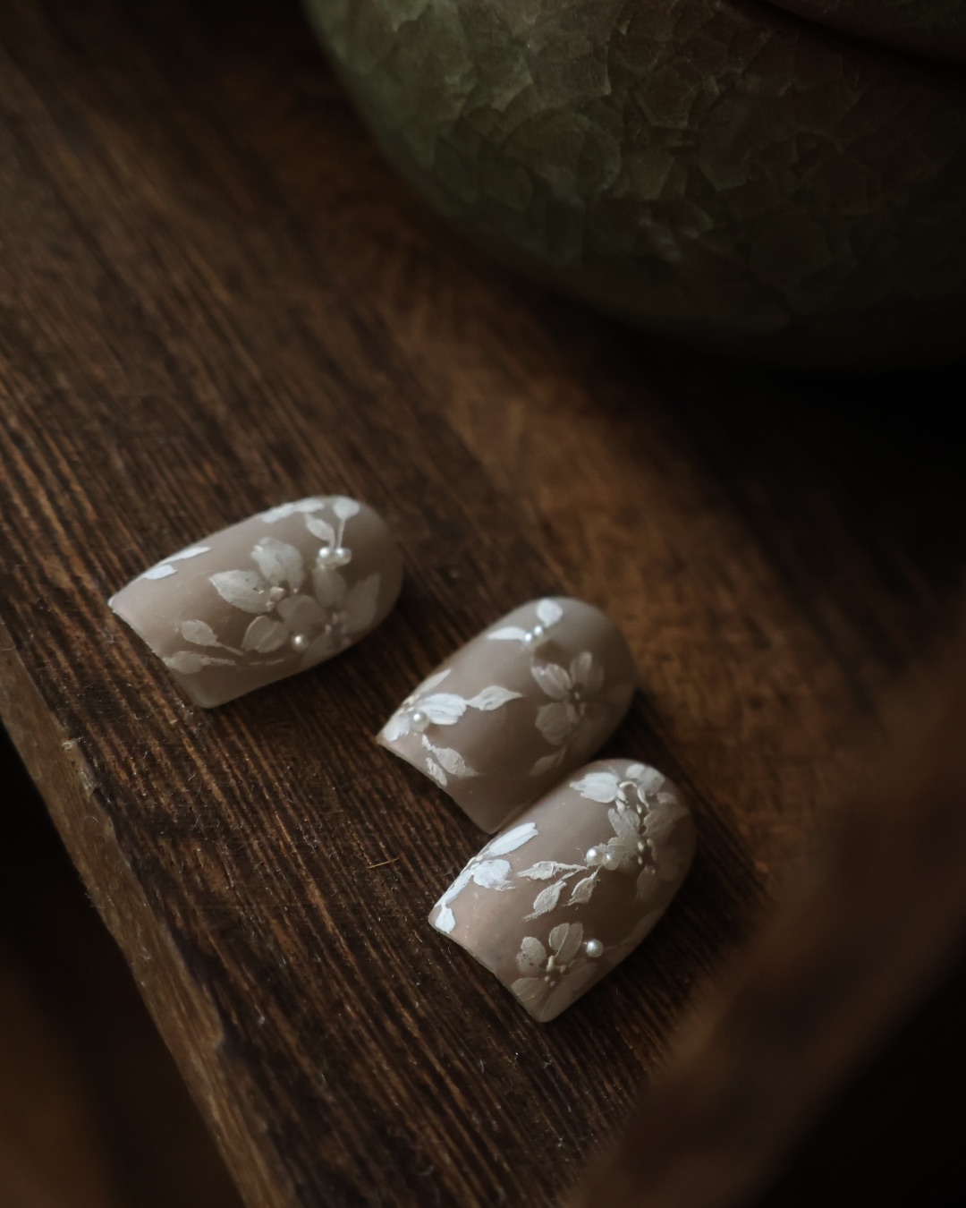 初綻，美甲作品