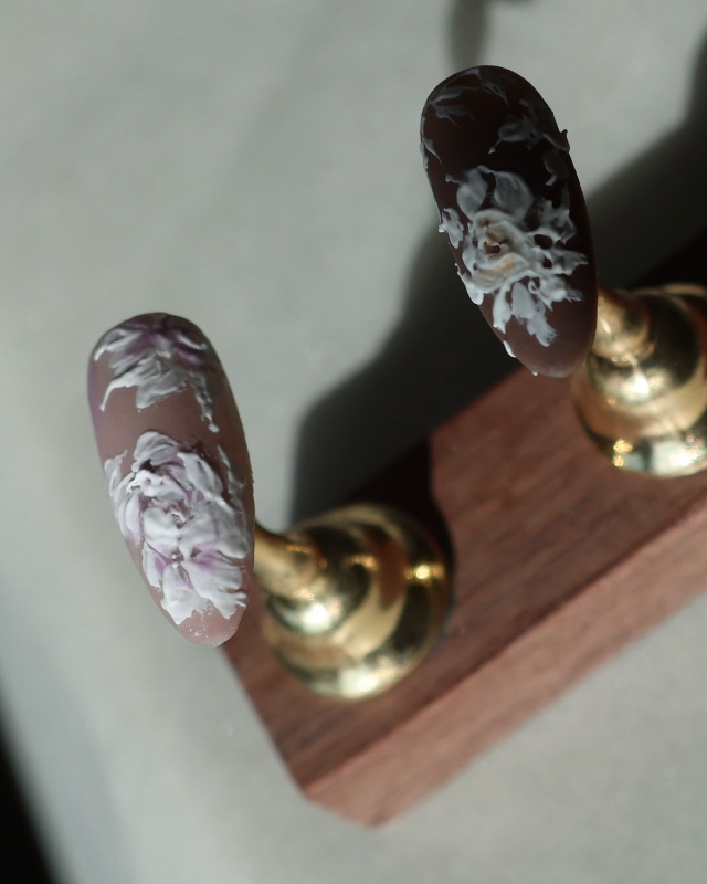 繁花，美甲作品照片 3