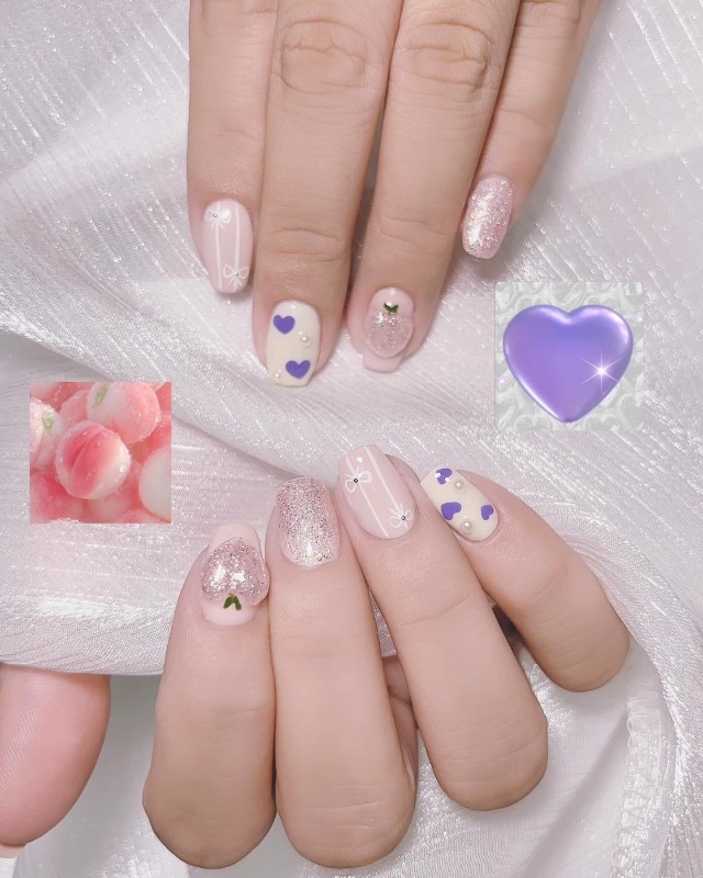 💗 TWICE 應援甲 ✨，美甲作品照片 2