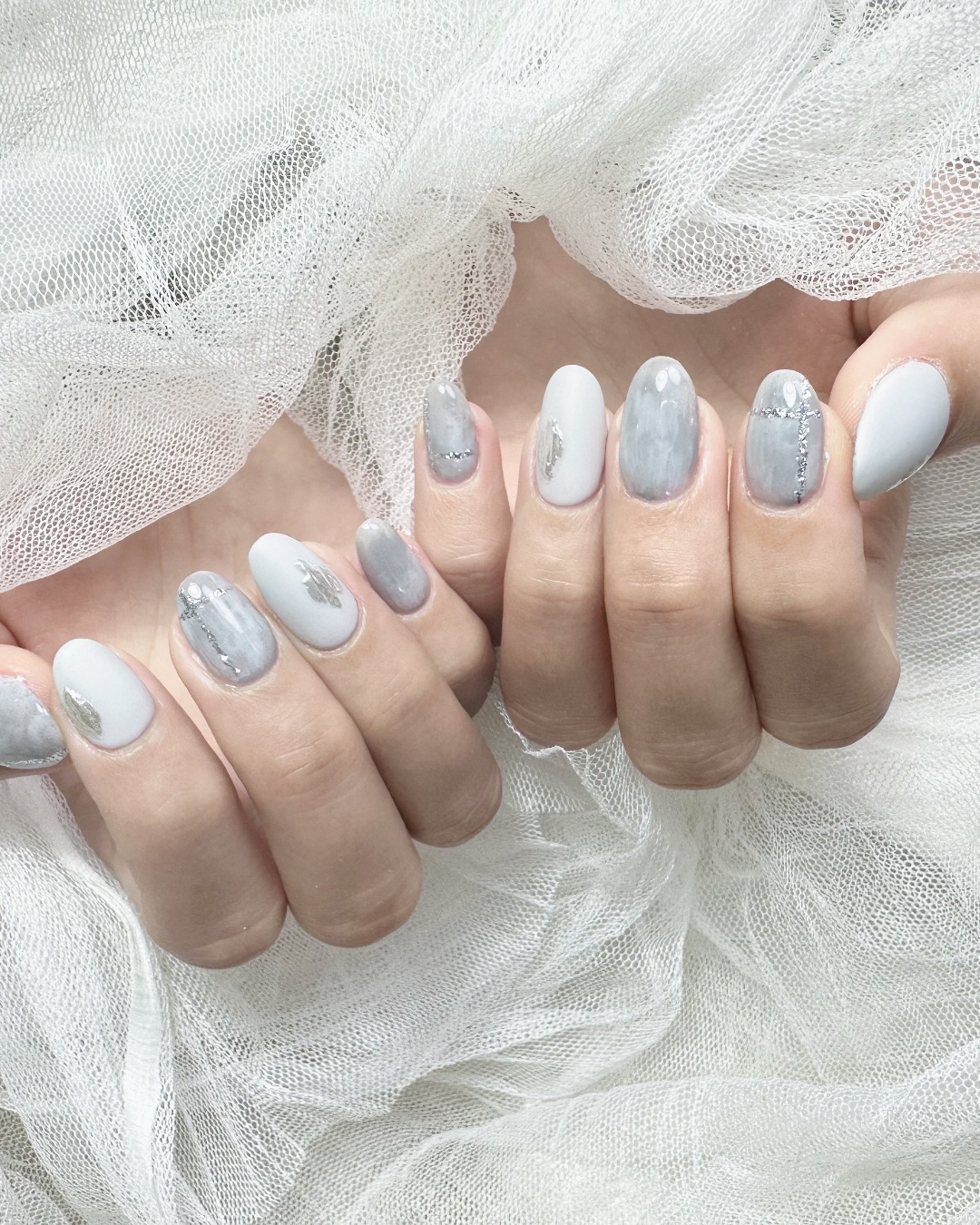 暈染，美甲作品