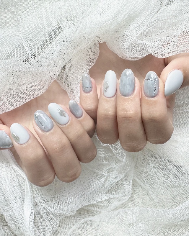 暈染，美甲作品