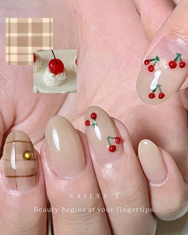 小櫻桃🍒,美甲作品