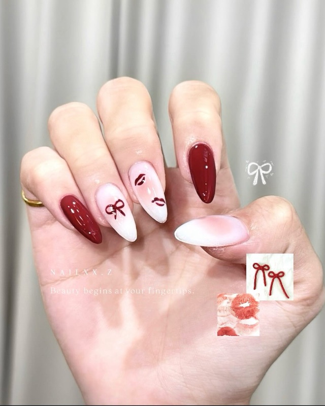 吻痕💋,美甲作品
