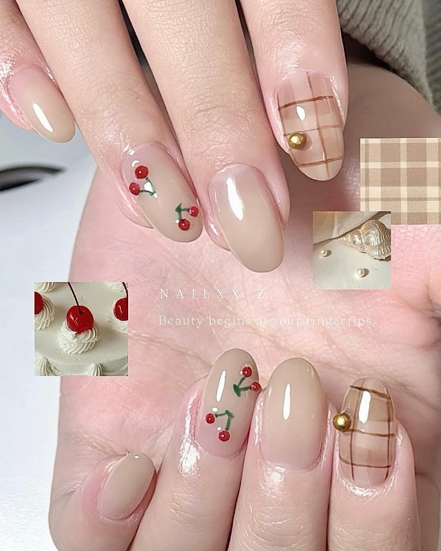 小櫻桃🍒，美甲作品照片 2