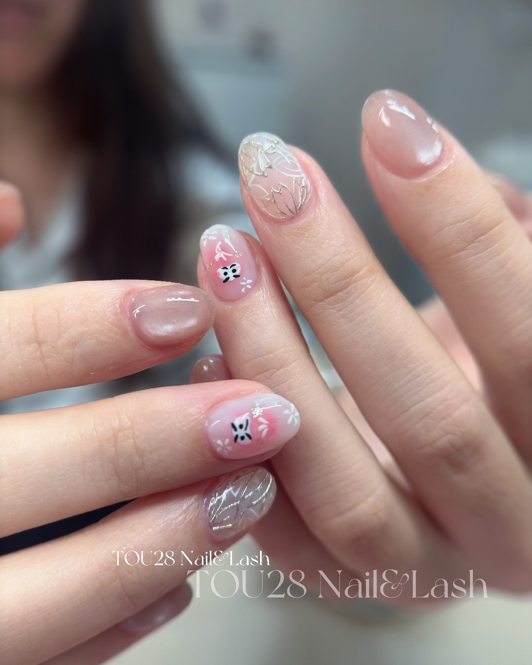 春日達摩，美甲作品